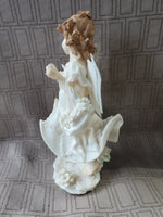 Vintage Resin Angel Figurine