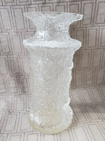 Vintage Iittala Festivo Ice Glass Vase