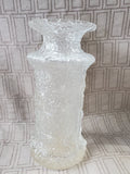 Vintage Iittala Festivo Ice Glass Vase