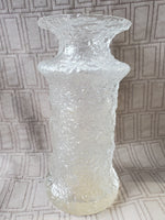 Vintage Iittala Festivo Ice Glass Vase