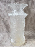 Vintage Iittala Festivo Ice Glass Vase