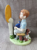 Vintage Norman Rockwell "Young Love" Porcelain Figurine