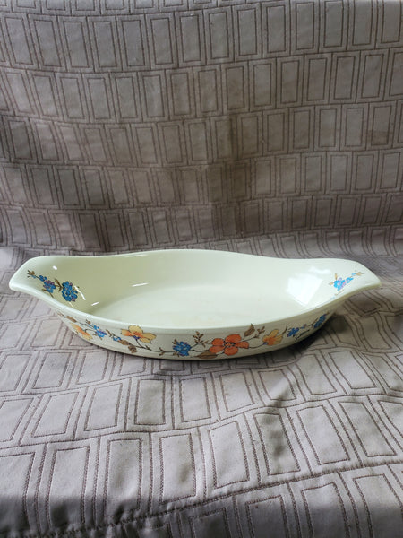 Vintage Floral Mist by Himark Au Gratin Dish