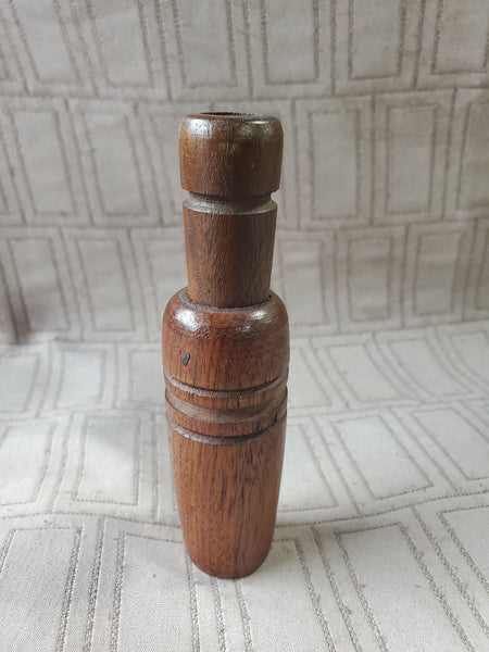 Vintage Wooden Cajun Duck Call Lake Charles, Louisiana