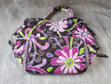 Vera Bradley "Purple Punch" Small Glenna Satchel Purse