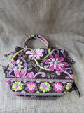 Vera Bradley "Purple Punch" Small Glenna Satchel Purse