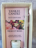 Yankee Candle Reed Diffuser Fresh Cut Roses Scent UNUSED