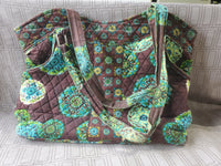 Sisters Brown Paisley Tote Bag