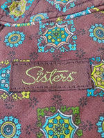 Sisters Brown Paisley Tote Bag