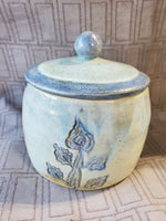 Signed Glazed Pottery Jar