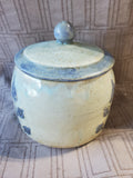 Signed Glazed Pottery Jar