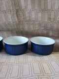 Set of 4 Dansk Blue Ramekins