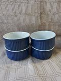 Set of 4 Dansk Blue Ramekins