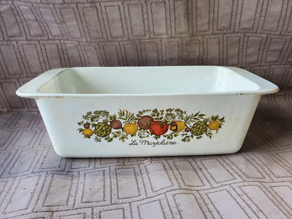 Vintage Corning Ware La Marjolaine P-315-B Loaf Pan