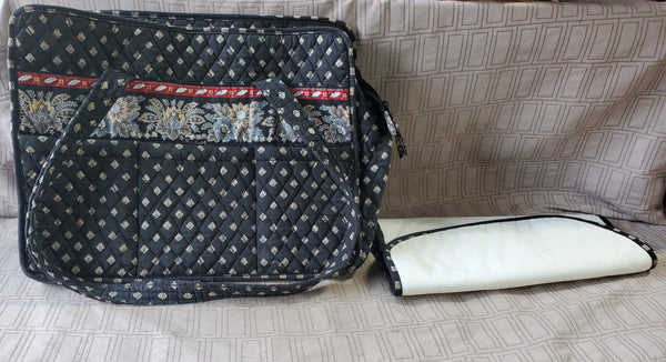 Vera Bradley Diaper Bag with Changing Pad