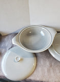 Vintage MCM 4 Piece Russel Wright Grey Pottery Dish Set