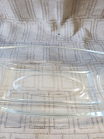 Vintage Clear Glass Banana Split Bowl