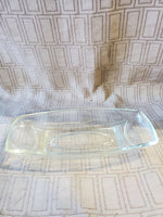 Vintage Clear Glass Banana Split Bowl