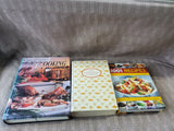 (A) 3 Piece Assorted Cookbook Lot