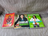 (C) 3 Piece Assorted Celebrity Chef Cookbook Lot