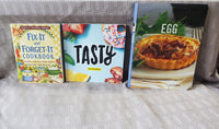 (I) 3 Piece Assorted Cookbook Lot