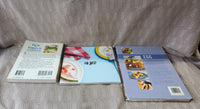 (I) 3 Piece Assorted Cookbook Lot