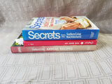 (J) 3 Piece Assorted Cookbook Lot