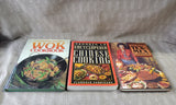 (K) 3 Piece Assorted Cookbook Lot