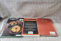 (K) 3 Piece Assorted Cookbook Lot