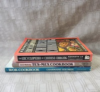 (K) 3 Piece Assorted Cookbook Lot