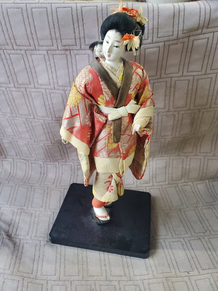 Vintage Asian Inspired Geisha Doll