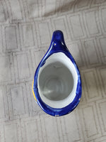 Vintage Ceramic Hand Painted Small Creamer Pitcher