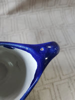 Vintage Ceramic Hand Painted Small Creamer Pitcher