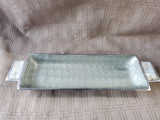 Vintage Julia Knight Mother of Pearl and Enamel Serving Tray