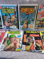 Vintage Lot of 10 DC Comics SGT. Rock Comic Books