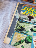 Vintage Lot of 6 Charlton Comics War Comic Books