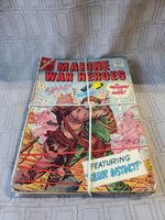 Vintage Lot of 6 Charlton Comics War Comic Books