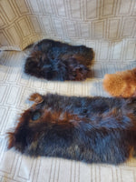 Small Faux Fur Scrap Fabric Lot