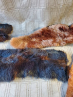 Small Faux Fur Scrap Fabric Lot