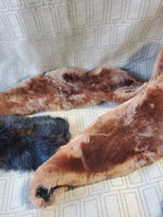 Small Faux Fur Scrap Fabric Lot