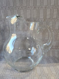 Clear Glass Water Pitcher