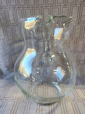 Clear Glass Water Pitcher