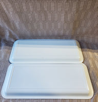 Pair of Melamine "My Garden" Trays