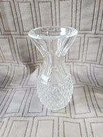 Pair of Clear Glass Bud Vases