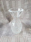 Pair of Clear Glass Bud Vases