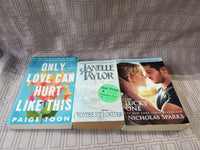 (E) 3 Piece Lot of Adult Romance Novels