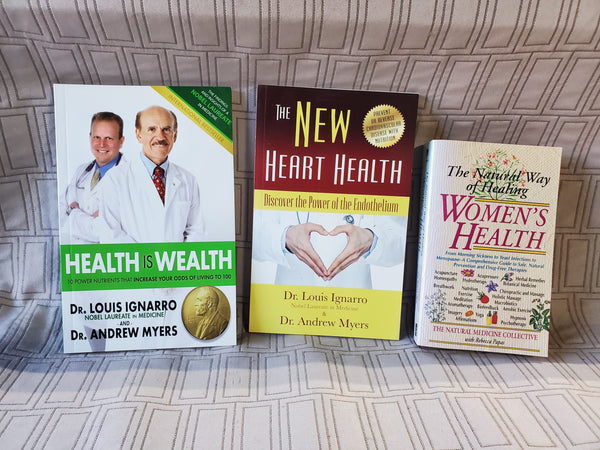 Lot of 3 Health Books