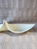 Lenox Double Sided Leaf Relish/Candy Dish