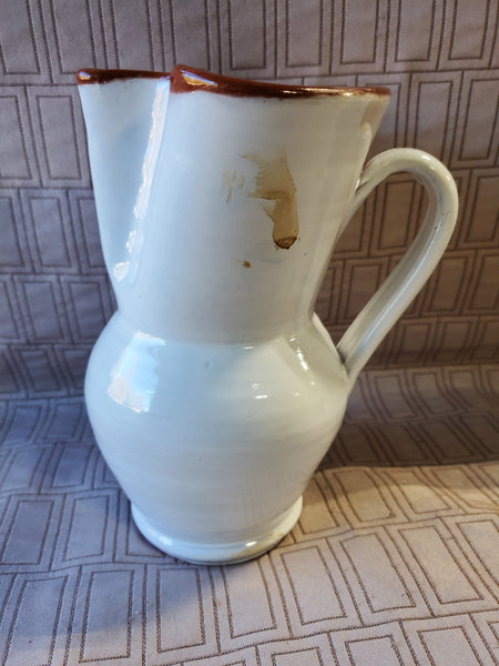 White Terracotta Sangria Pitcher