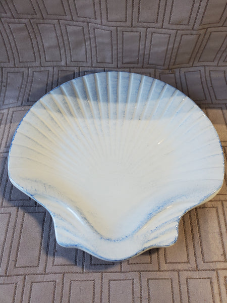 Ceramic Seashell Serving Plate